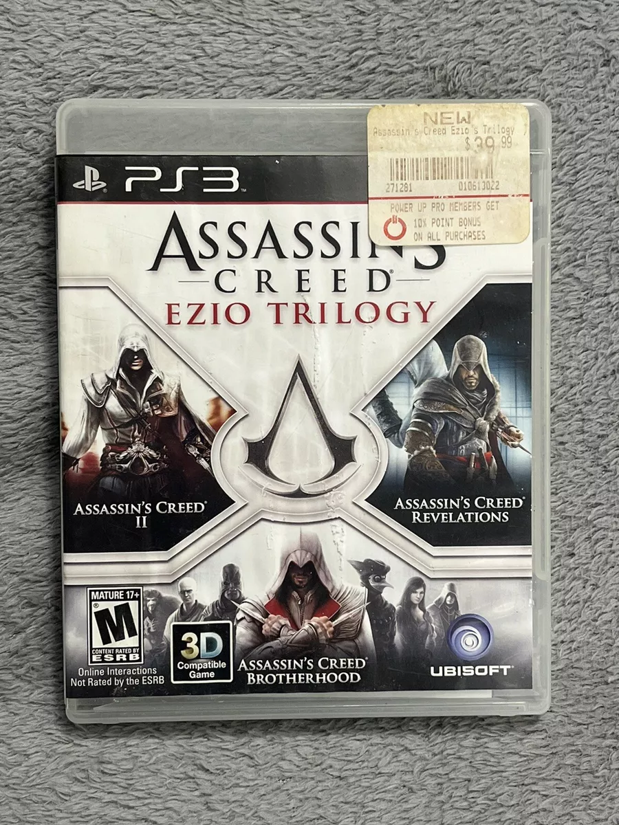  Assassin's Creed: Ezio Trilogy - Playstation 3