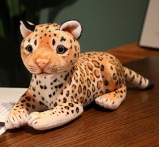 Leopard Panther 12-inch Stuffed Animal Plush Toys Toddler Doll Kids Gifts