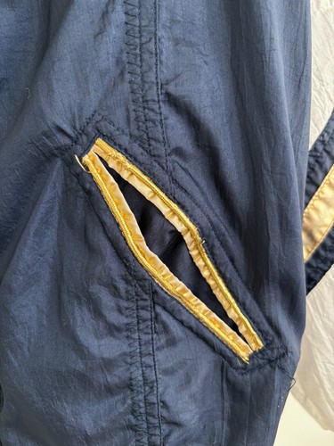 Vintage EVR Red, White & Navy Windbreaker w/ Gold Trim Petite L - Picture 4 of 9