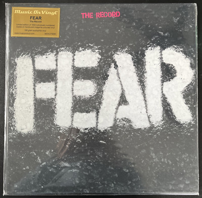FEAR THE RECORD MAGENTA VINYL LP 180G AUDIOPHILE LIMITED NUMBERED SEALED MINT