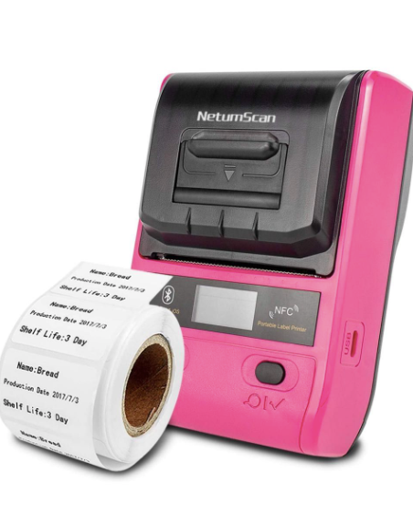 Bluetooth Thermal Label Printer for Android iOS Portable Label Maker-image