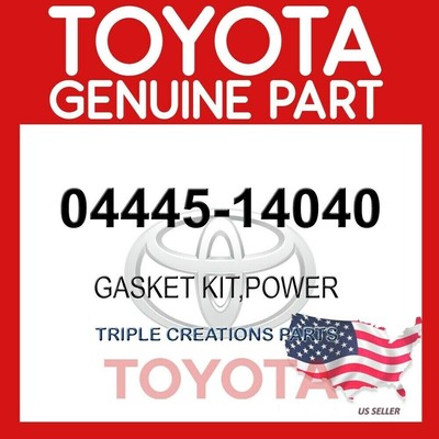 Genuine Toyota SUPRA 04445-14040 GASKET KIT, POWER STEERING GEAR  
