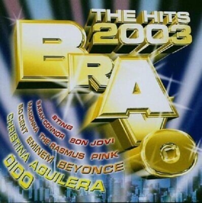 CD Bravo The Hits 2003 Sting Eminem Madonna Beyonce Dido P!nk TOP