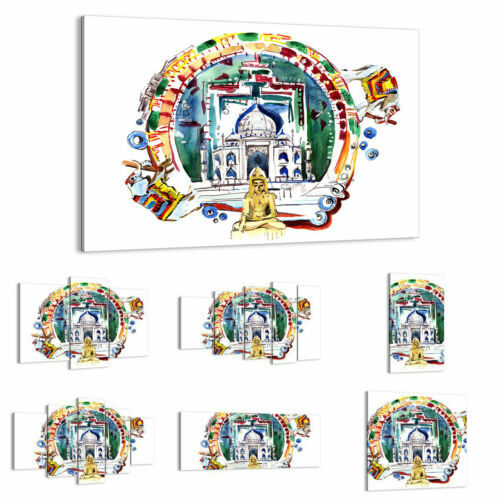 Tapiz Doble Mandala Bohemio Para Pared - Colcha Decorativa Hippie De Algodón, 85" X 55", Hecho En India