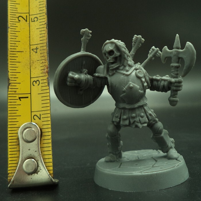 DARKEST DUNGEON BOARD GAME AUTHENTIC Miniature Model Bone Defender ...