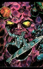 Ego Silver Surfer 1992 Marvel Comic Images Prism Card #58 (NM)