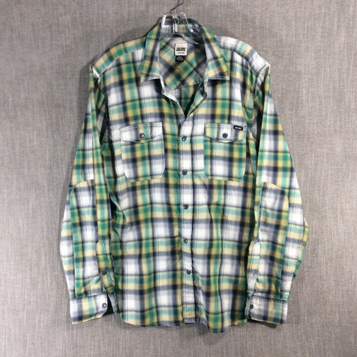 Volcom Workwear Flannel Shirt Men's M 
