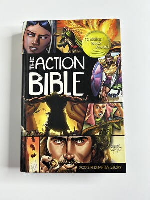 The Action Bible God's Redemptive Story Sergio Cariello Illustrator Hardcover