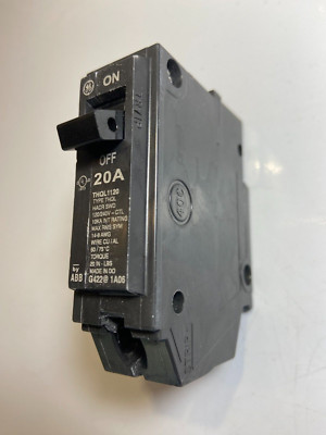 GE General Electric THQL1120 Q-Line 20A 1-Pole 120/240 10KA Plug-In W/WARRANTY