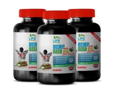 weight management supplement, ORGANIC HEMP SEED OIL 1400mg, joint pain relief 3B