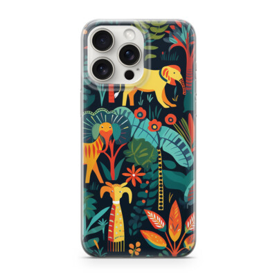 SAFARI DSCHUNGEL Handy Hülle kompatibel mit iphone 12 PRO MAXElefant M4