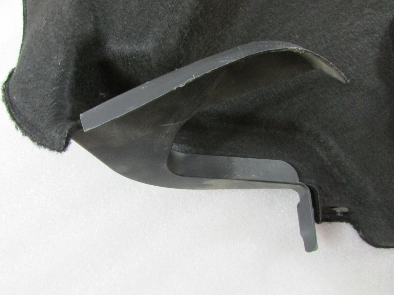 Maserati Ghibli, LH, Left Side Trunk Carpet, Black, Used, P/N 6700248370