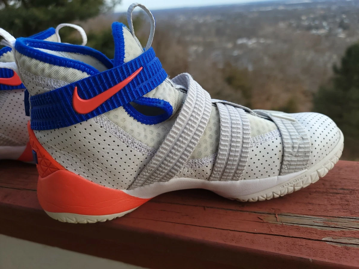 Nike Lebron Zoom Soldier 11 Ultramarine AJ5123 101 US Youth Size 7
