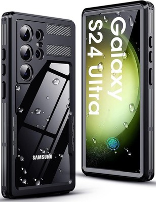 for Samsung Galaxy S24 Ultra Waterproof Case with Built-in Screen Protector - Ru