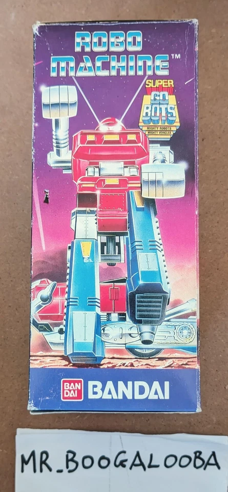 Bandai 1984 Robo Machine Super Go-Bots Cy-Kill MIB COMPLETE - Imagen 3 de 4