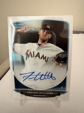 2013 Bowman Draft Picks & Prospects - Chrome Prospect Autographs Trevor Williams