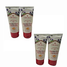 4 PACK Old Spice Gentleman's Blend Super Hydration Lotion Lavender  Mint 3.0 oz