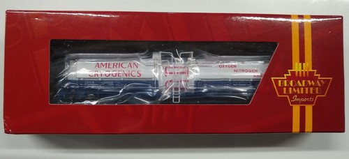 Coche cisterna criogénico Broadway Limited 3831 N American Cryogenics #80042 | Zustand: New