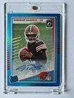 2025 Donruss Optic Shedeur Sanders Neon Blue (RAW)