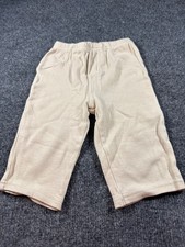 Carter  s Baby 9M Beige Pull On Pants Elastic Waist Cotton Blend