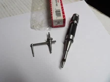 STARRETT #18B  Automatic Center Punch & #18SB  Spacing Attachment    New