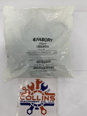 Fabory U38801.018.0200 1KLR9 O-Ring Buna N Black 50/Package