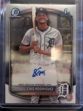chris rodriguez bowman chrome 1st auto