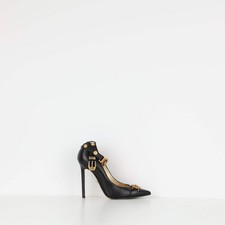 Versace  Black Shoes, Shoe Size 38