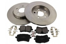 MAPCO Bremsensatz Scheibenbremse 47904 für B8 Q5 8K2 A4 AUDI A5 Kreuzschliff 8K5