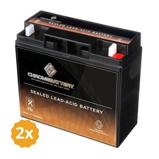 12V 20AH SLA Deep Cycle Battery for Pride Mobility Go-Go Elite Traveller 2 PACK