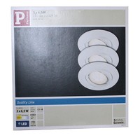 Einbauringe 6,5W Led Einbaustrahler Weiß 110Mm Ø Einbauleuchten Einbaulampen