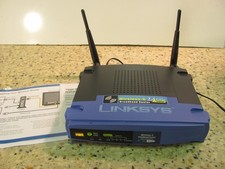 Linksys WRT54G v6 Wireless-G 4-Port Broadband Router w/ Manual