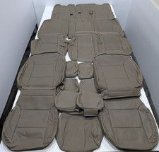 For Chevrolet Tahoe Suburban Ls 2016-2020 Beige Leather Seat Covers Na33
