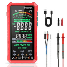 Digital Multimeter, Auto-Ranging Smart Electrical Tester, 6000 Counts TRMS