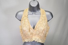 NWT Cosabella Never Say Never Curvy Racie Racer Back Bralette Blush Large
