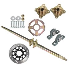 For Go Kart Golf Cart ATV buggy Quad Rear Live Axle Wheel Hub Complete Kit 44"