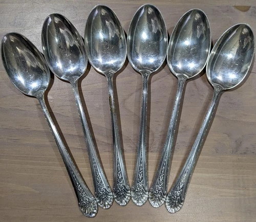 Royal Windsor Towle Tea Spoons 925 Sterling 160 grams Six Spoons