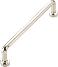 Polished Nickel Cabinet Pulls 5 Inch 128mm Hole Centers Hardware 10 PCS