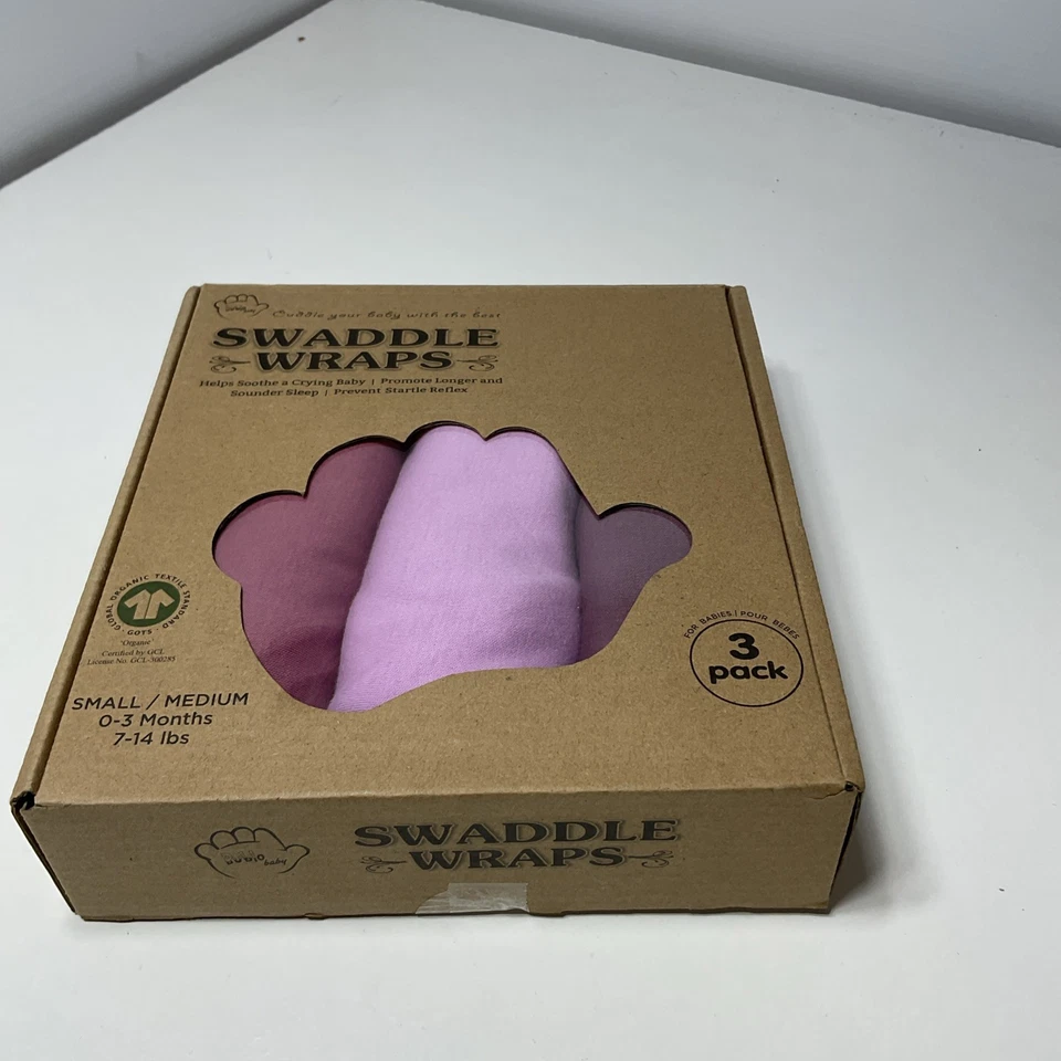 Swaddles for Newborns 0–3 Months, Organic Cotton Baby Swaddle Blanket, Infant... - Image 4 of 4