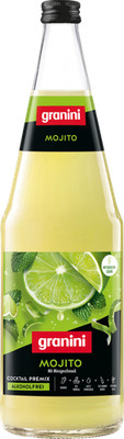Granini Mojito - 6er Set Granini Alkoholfrei -  6x 1 Liter Flasche MW Pfand