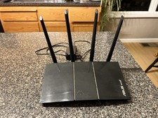 ASUS RT-AX1800S Dual Band Smart Wi-Fi 6 Wireless Router Black