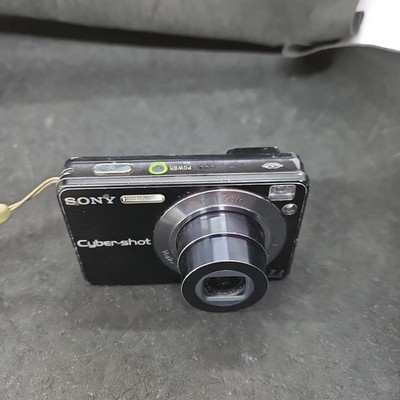 Sony Cyber-shot DSC-W120 7.2MP Digital Camera - Black - No Charger