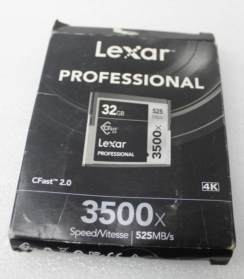 New Lexar Professional 3500x 32GB Memory Card 525MB/s CFast 2.0 - Image 4 of 4