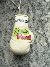 Kushy Punch Boxing Glove Mirror Hanger Key Chain Backpack Decoration Pendant