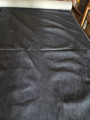 Heavy Dark Blue Denim- Apparel Sewing Fabric- 48'x3yd- Home ,Clothing,Craft
