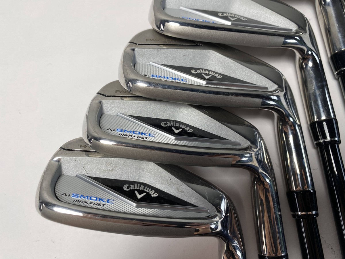 Callaway Paradym Ai Smoke Max Fast Iron Set 7-PW+GW+SW