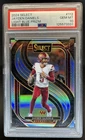 2024 Panini Select Jayden Daniels Premier RC Light Blue Prizm #/99 PSA 10