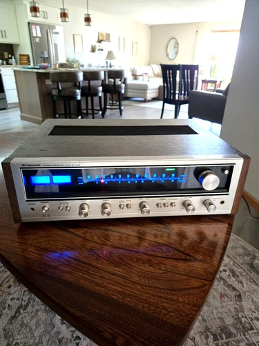 Vintage Pioneer SX-636 AM/FM Stereo Receiver "recapped and serviced" LEDs