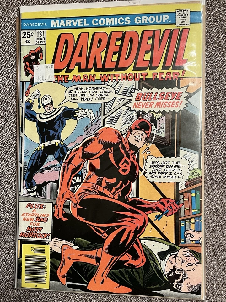Daredevil #131 En muy buen estado Primera aparición Bullseye ¡Edición clave! 🔑 Foto 4 de 4