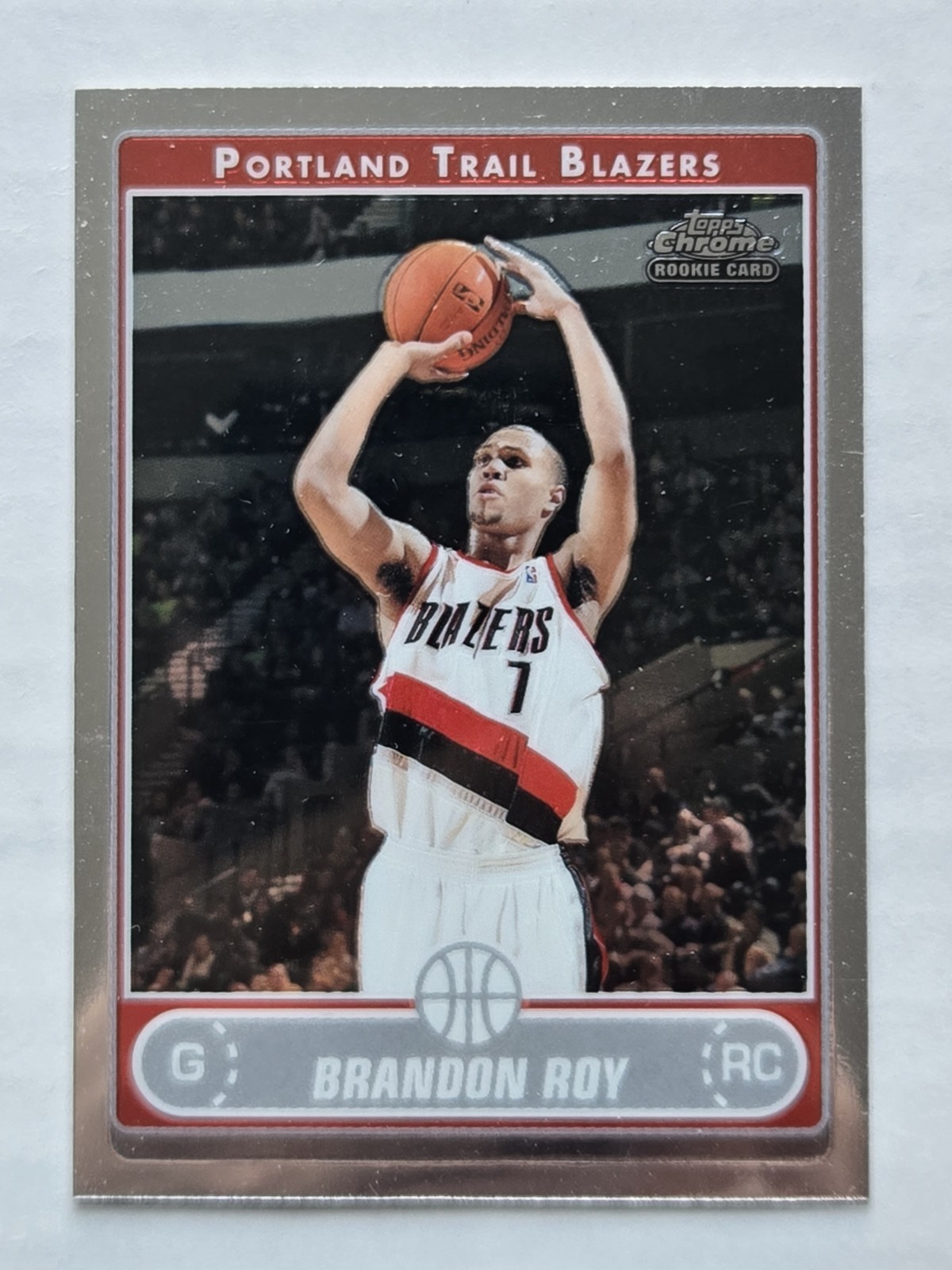 BRANDON ROY RC 2006-07 TOPPS CHROME BLAZERS